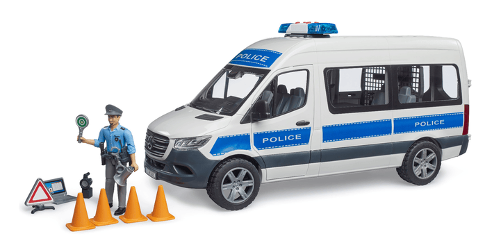 bruder - MB Sprinter Polizei Einsatzfahrzeug mit Polizist