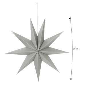 Nordstern Papier Weihnachtssterne 30 cm - 3er Pack
