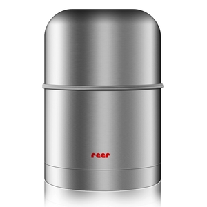 Reer - 90430 Edelstahl-Warmhaltebox mit Becher, 350 ml