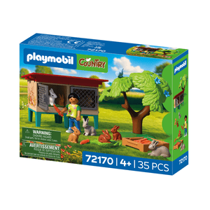 72170 Ländlicher Kaninchenstall - Playmobil