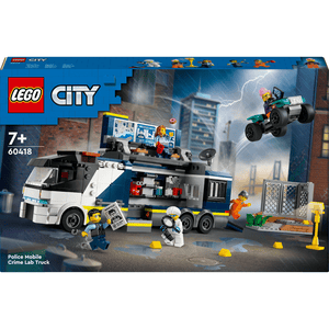 LEGO® City 60418 Polizeitruck mit Labor