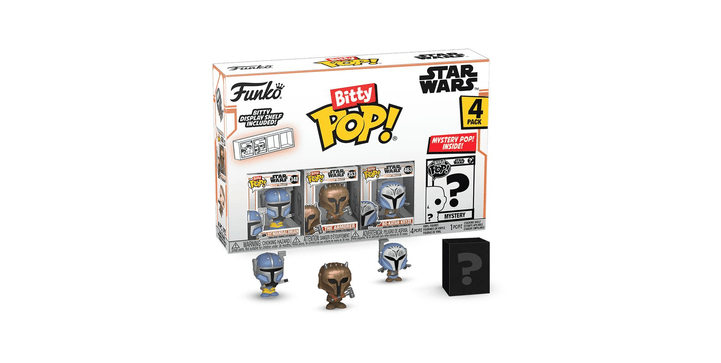 Funko Bitty POP: Mandalorian- Heavy Mandalorian 4PK