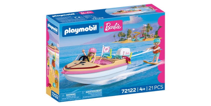 72122 x Barbie Abenteuerboot - Playmobil