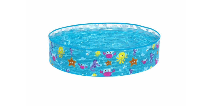 Bestway® Fill 'N Fun™ Planschbecken Aquatic Ø 122 x 25 cm
