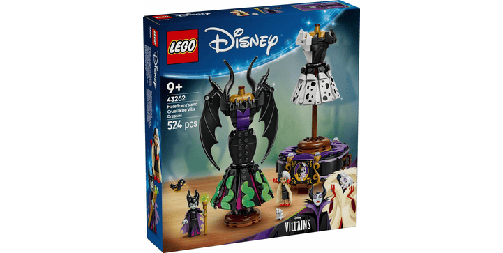 LEGO® Disney Classic 43262 Die Kleider von Malefiz und Cruella De Vil