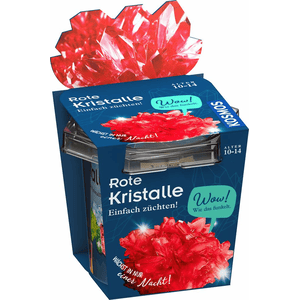 Kosmos - Rote Kristalle selbst züchten