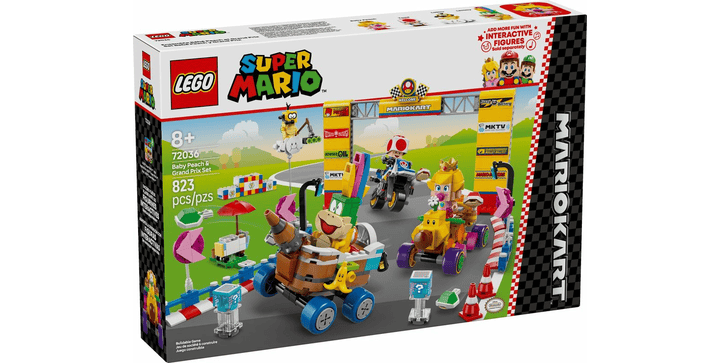 LEGO® Super Mario 72036 Mario Kart™ - Baby Peach & Grand Prix–Set