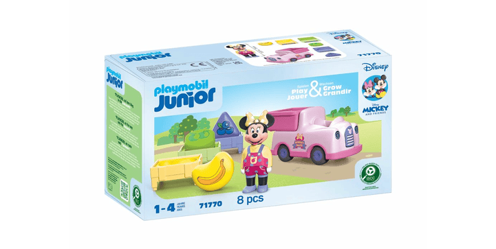 71770 JUNIOR & Disney: Minnie Maus' Obst-Transporter mit Sortierspaß
