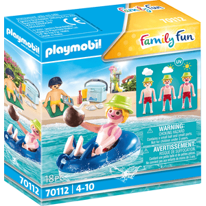 70112 Badegast mit Schwimmreifen - Playmobil