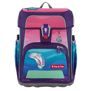 Step by Step CLOUD OCEAN Schulranzen-Set "Dolphin Lana" 5-teilig