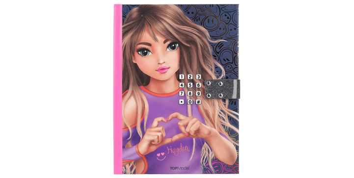 TOPModel Geheimcode Tagebuch mit Sound NIGHT LIGHT