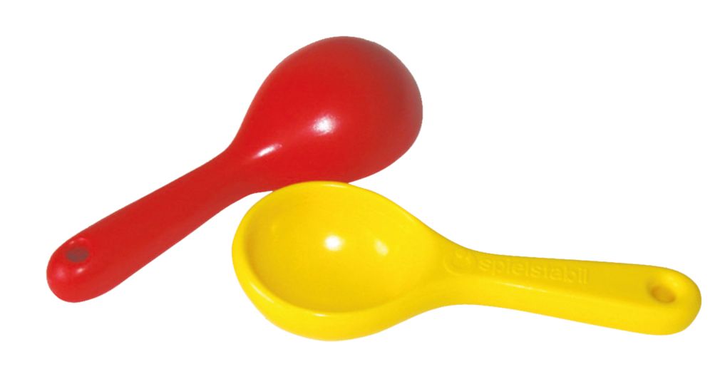 Spielstabil 7813 Sandlöffel classic Rot oder Gelb