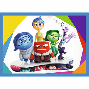 Trefl 4 in 1 Puzzle - Inside Out 2/Alles steht Kopf 2