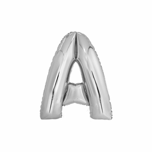 Amscan Folienballon Buchstabe "A" silber