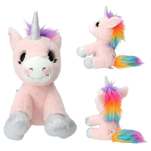 Ylvi Plüsch Einhorn rosa 21 cm