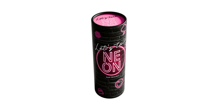 HABA Familienspiel Partyspiel Let's talk NEON pink