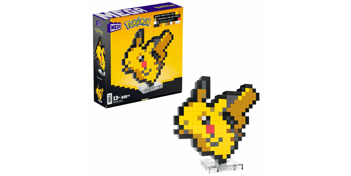 MEGA Pokémon Pikachu Pixel Art