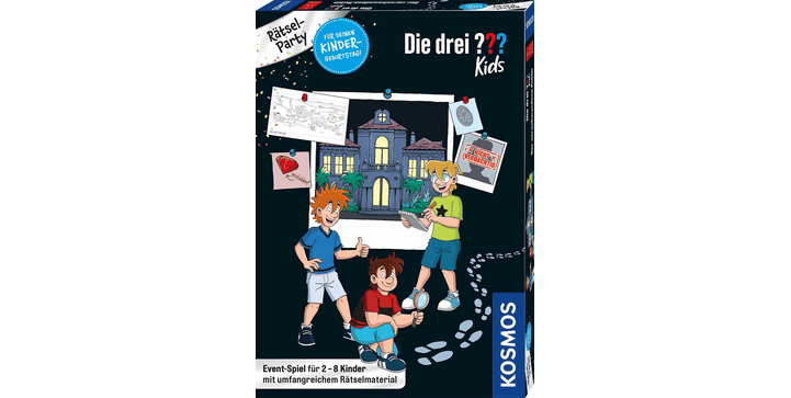 Kosmos Die drei ??? Kids Rätsel-Party