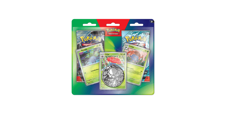 Pokémon Myrapla, Giflor & Duflor - Enhanced Booster 2-Pack Blister August 2026