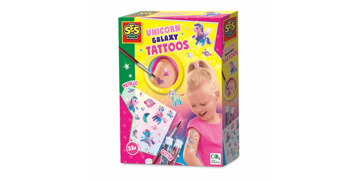 SES Einhorn-Tattoos Galaxy