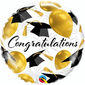 Segelken - Congratulations Gold Balloons