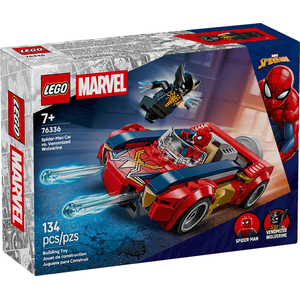 LEGO® Marvel™ Super Heroes 76336 Spider-Man Auto vs. Venomized Wolverine