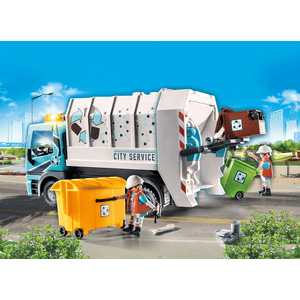 70885 Müllfahrzeug mit Blinklicht - Playmobil