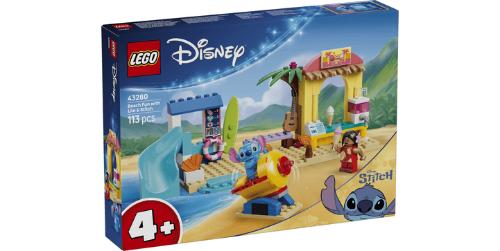 LEGO® Disney Classic 43280 Lilo & Stitch Spaß am Strand mit Lilo und Stitch