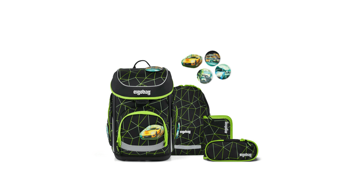 ergobag cubo Schulranzen-Set CyBär Race - 2026