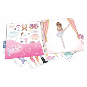 TOPModel Dress Me Up Stickerbuch BALLET - Ben und Lene