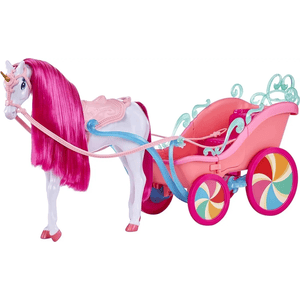 MGA's Dream Ella Candy Carriage and Unicorn