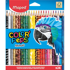 Maped Buntstifte COLOR'PEPS ANIMALS x 24