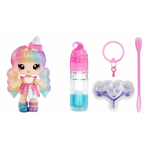 Yummiland Lip Gloss Doll-  Mystery Color Change - Stephie Snowcone