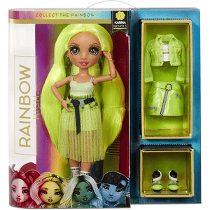 Rainbow High Fashion Doll - Karma Nichols Neon