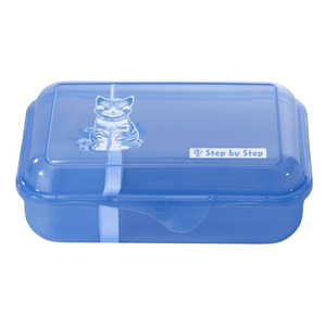 Step by Step Lunchbox "Cat Lilly", Blau