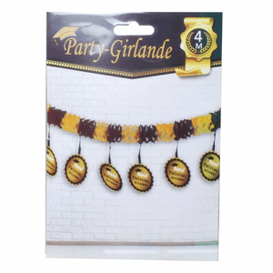 Udo Schmidt - Party-Girlande "Prüfung bestanden" 4 m