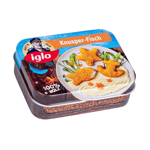Erzi 18455 Knusperfisch von Iglo in der Dose