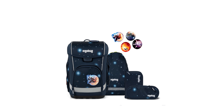 ergobag cubo light Schulranzen-Set KoBärnikus - 2026
