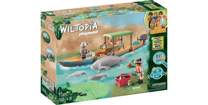 71010 Wiltopia - Bootsausflug zu den Seekühen - Playmobil