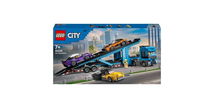LEGO® City 60408 Autotransporter mit Sportwagen