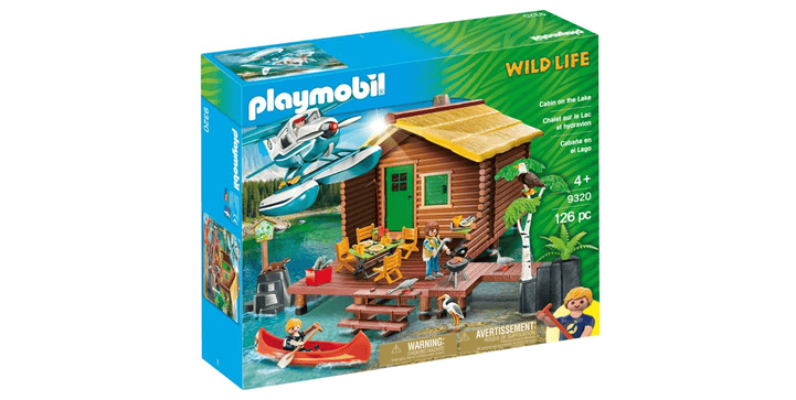 9320 Abenteuerurlaub an der Seehütte - Playmobil