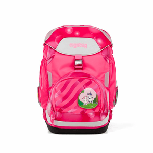 ergobag pack NEO Schulrucksack-Set KuntBärbuntes Einhorn