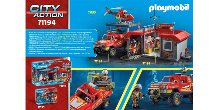 71194 Feuerwehr-Löschtruck - Playmobil