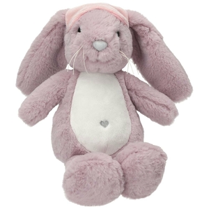 Princess Mimi Plüsch Hase lila mit Schlafmaske