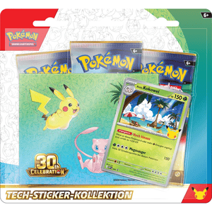 Pokémon 30 Jahre Tech-Sticker-Kollektion - Alola-Kokowei