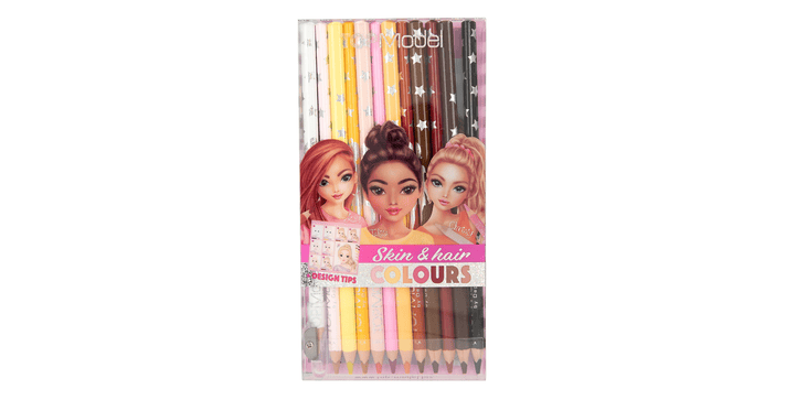 TOPModel - Haut & Haar Buntstifte Set