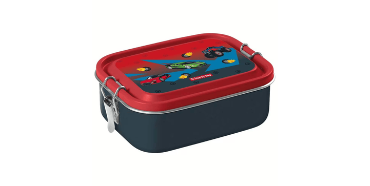 Step by Step Edelstahl Lunchbox Car - 2 tlg.