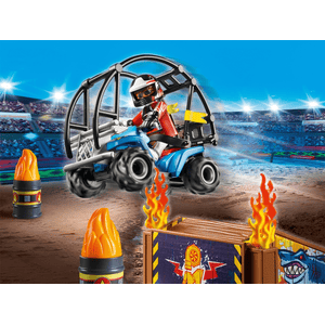 70820 Starter Pack Stuntshow Quad mit Feuerrampe - Playmobil