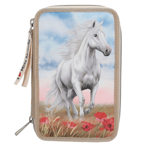 Miss Melody 3 Fach Federtasche POPPY SAND