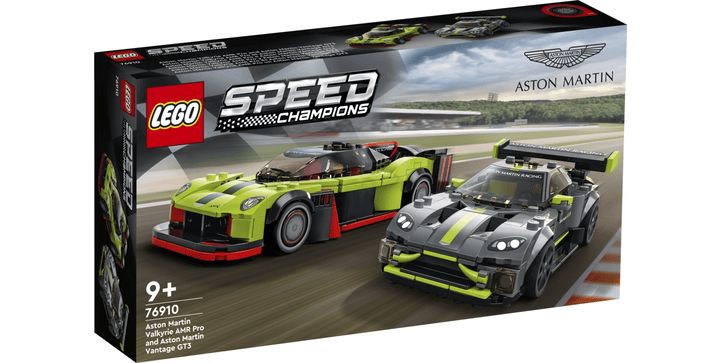 LEGO® Speed Champions 76910 Aston Martin Valkyrie AMR Pro & Aston Martin Vantage GT3